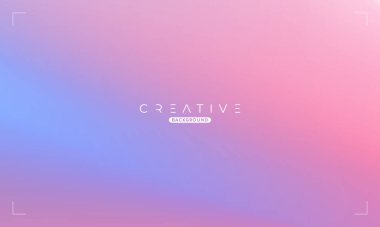 Soyut sıvı gradyan arkaplan. Pembe ve Mavi Akışkan Renk Gradyanı. Reklamlar, Banner, Poster, Kapak, Web, Broşür, Duvar Kağıdı ve Broşür için Tasarım Şablonu. Vektör.