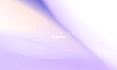 Soyut sıvı gradyan arkaplan. Beyaz ve Mavi Akışkan Renk Gradyanı. Reklamlar, Banner, Poster, Kapak, Web, Broşür, Duvar Kağıdı ve Broşür için Tasarım Şablonu. Vektör.