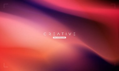 Soyut sıvı gradyan arkaplan. Kırmızı ve Siyah Akışkan Renk Gradyanı. Reklamlar, Banner, Poster, Kapak, Web, Broşür, Duvar Kağıdı ve Broşür için Tasarım Şablonu. Vektör.