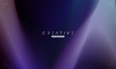 Soyut sıvı gradyan arkaplan. Mor ve Siyah Akışkan Renk Gradyanı. Reklamlar, Banner, Poster, Kapak, Web, Broşür, Duvar Kağıdı ve Broşür için Tasarım Şablonu. Vektör.