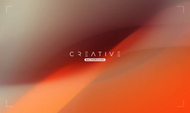 Soyut sıvı gradyan arkaplan. Kahverengi ve Turuncu Sıvı Renk Gradyanı. Reklamlar, Banner, Poster, Kapak, Web, Broşür, Duvar Kağıdı ve Broşür için Tasarım Şablonu. Vektör.