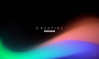 Soyut sıvı gradyan arkaplan. Renkli Sıvı Rengi Gradyanı. Reklamlar, Banner, Poster, Kapak, Web, Broşür, Duvar Kağıdı ve Broşür için Tasarım Şablonu. Vektör.