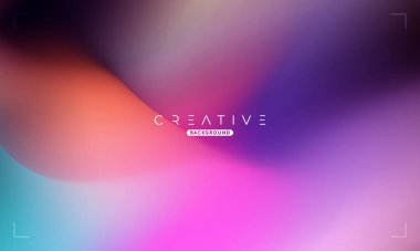 Soyut sıvı gradyan arkaplan. Renkli Sıvı Rengi Gradyanı. Reklamlar, Banner, Poster, Kapak, Web, Broşür, Duvar Kağıdı ve Broşür için Tasarım Şablonu. Vektör.