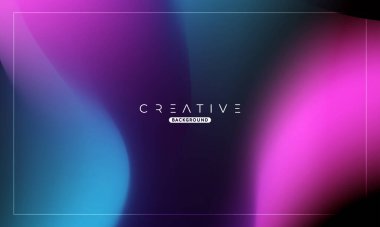 Soyut sıvı gradyan arkaplan. Sıvı renk karışımı. Mavi ve Mor renk karışımı. Reklamlarınız için Modern Tasarım Şablonu, Banner, Poster, Kapak, Web, Broşür ve Broşür. Vektör Eps 10