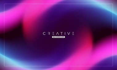 Soyut sıvı gradyan arkaplan. Sıvı renk karışımı. Pembe ve Mavi Renk karışımı. Reklamlarınız için Modern Tasarım Şablonu, Banner, Poster, Kapak, Web, Broşür ve Broşür. Vektör Eps 10