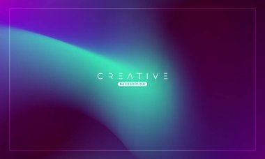 Soyut sıvı gradyan arkaplan. Sıvı renk karışımı. Yeşil ve Mor renk karışımı. Reklamlarınız için Modern Tasarım Şablonu, Banner, Poster, Kapak, Web, Broşür ve Broşür. Vektör Eps 10