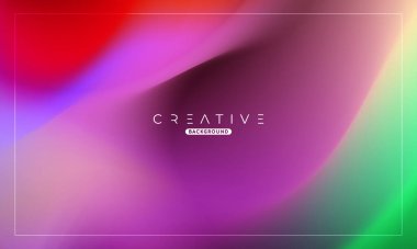 Soyut sıvı gradyan arkaplan. Sıvı renk karışımı. Yeşil ve Mor renk karışımı. Reklamlarınız için Modern Tasarım Şablonu, Banner, Poster, Kapak, Web, Broşür ve Broşür. Vektör Eps 10