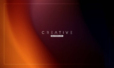 Soyut sıvı gradyan arkaplan. Sıvı renk karışımı. Turuncu ve Siyah Renk karışımı. Reklamlarınız için Modern Tasarım Şablonu, Banner, Poster, Kapak, Web, Broşür ve Broşür. Vektör Eps 10