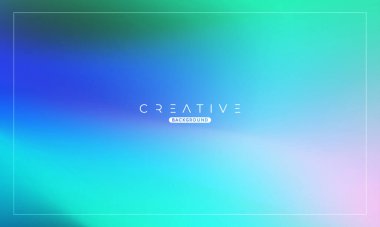 Soyut sıvı gradyan arkaplan. Sıvı renk karışımı. Yeşil ve Mavi renk karışımı. Reklamlarınız için Modern Tasarım Şablonu, Banner, Poster, Kapak, Web, Broşür ve Broşür. Vektör Eps 10