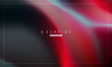 Soyut sıvı gradyan arkaplan. Sıvı renk karışımı. Kırmızı ve siyah renk karışımı. Reklamlarınız için Modern Tasarım Şablonu, Banner, Poster, Kapak, Web, Broşür ve Broşür. Vektör Eps 10