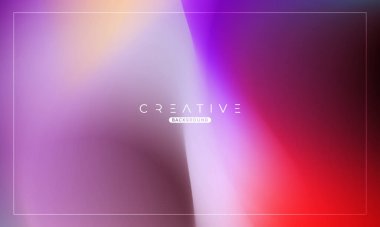 Soyut sıvı gradyan arkaplan. Sıvı renk karışımı. Kırmızı ve Mor renk karışımı. Reklamlarınız için Modern Tasarım Şablonu, Banner, Poster, Kapak, Web, Broşür ve Broşür. Vektör Eps 10