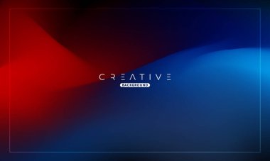 Soyut sıvı gradyan arkaplan. Sıvı renk karışımı. Mavi ve kırmızı renk karışımı. Reklamlarınız için Modern Tasarım Şablonu, Banner, Poster, Kapak, Web, Broşür ve Broşür. Vektör Eps 10