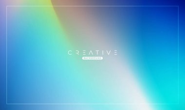 Soyut sıvı gradyan arkaplan. Sıvı renk karışımı. Mavi ve Yeşil Renk karışımı. Reklamlarınız için Modern Tasarım Şablonu, Banner, Poster, Kapak, Web, Broşür ve Broşür. Vektör Eps 10