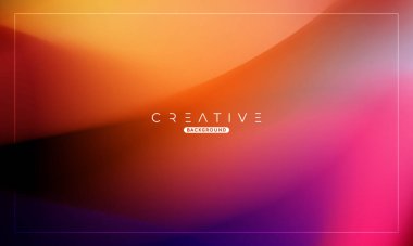 Soyut sıvı gradyan arkaplan. Sıvı renk karışımı. Turuncu ve Pembe Renk karışımı. Reklamlarınız için Modern Tasarım Şablonu, Banner, Poster, Kapak, Web, Broşür ve Broşür. Vektör Eps 10