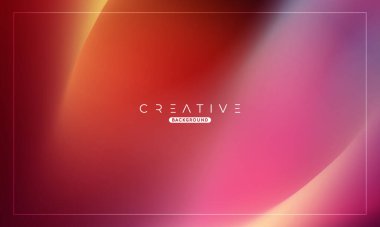 Soyut sıvı gradyan arkaplan. Sıvı renk karışımı. Turuncu ve Pembe Renk karışımı. Reklamlarınız için Modern Tasarım Şablonu, Banner, Poster, Kapak, Web, Broşür ve Broşür. Vektör Eps 10