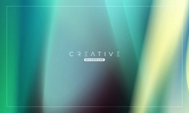 Soyut sıvı gradyan arkaplan. Sıvı renk karışımı. Yeşil ve Siyah renk karışımı. Reklamlarınız için Modern Tasarım Şablonu, Banner, Poster, Kapak, Web, Broşür ve Broşür. Vektör Eps 10