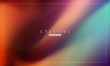 Soyut sıvı gradyan arkaplan. Sıvı renk karışımı. Yeşil ve Turuncu renk karışımı. Reklamlarınız için Modern Tasarım Şablonu, Banner, Poster, Kapak, Web, Broşür ve Broşür. Vektör Eps 10