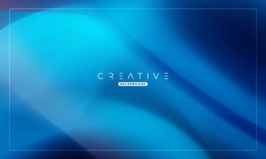 Soyut sıvı gradyan arkaplan. Sıvı renk karışımı. Mavi ve Siyah renk karışımı. Reklamlarınız için Modern Tasarım Şablonu, Banner, Poster, Kapak, Web, Broşür ve Broşür. Vektör Eps 10