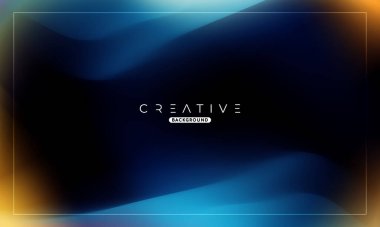 Soyut sıvı gradyan arkaplan. Sıvı renk karışımı. Mavi ve Sarı Renk karışımı. Reklamlarınız için Modern Tasarım Şablonu, Banner, Poster, Kapak, Web, Broşür ve Broşür. Vektör Eps 10