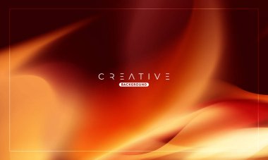 Soyut sıvı gradyan arkaplan. Sıvı renk karışımı. Turuncu renk karışımı. Reklamlarınız için Modern Tasarım Şablonu, Banner, Poster, Kapak, Web, Broşür ve Broşür. Vektör Eps 10