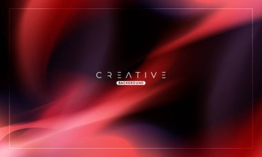 Soyut sıvı gradyan arkaplan. Sıvı renk karışımı. Kırmızı ve siyah renk karışımı. Reklamlarınız için Modern Tasarım Şablonu, Banner, Poster, Kapak, Web, Broşür ve Broşür. Vektör Eps 10