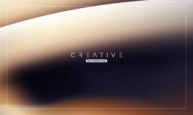 Soyut sıvı gradyan arkaplan. Sıvı renk karışımı. Turuncu ve Beyaz Renk karışımı. Reklamlarınız için Modern Tasarım Şablonu, Banner, Poster, Kapak, Web, Broşür ve Broşür. Vektör Eps 10