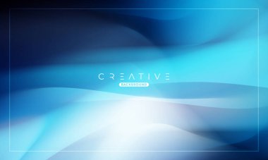 Soyut sıvı gradyan arkaplan. Sıvı renk karışımı. Koyu mavi ve beyaz renk karışımı. Reklamlarınız için Modern Tasarım Şablonu, Banner, Poster, Kapak, Web, Broşür ve Broşür. Vektör Eps 10