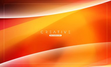 Soyut sıvı gradyan arkaplan. Sıvı renk karışımı. Turuncu ve Beyaz Renk karışımı. Reklamlarınız için Modern Tasarım Şablonu, Banner, Poster, Kapak, Web, Broşür ve Broşür. Vektör Eps 10