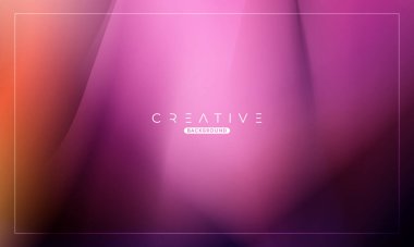 Soyut sıvı gradyan arkaplan. Sıvı renk karışımı. Mor ve Turuncu renk karışımı. Reklamlarınız için Modern Tasarım Şablonu, Banner, Poster, Kapak, Web, Broşür ve Broşür. Vektör Eps 10