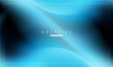 Soyut sıvı gradyan arkaplan. Sıvı renk karışımı. Mavi ve Siyah renk karışımı. Reklamlarınız için Modern Tasarım Şablonu, Banner, Poster, Kapak, Web, Broşür ve Broşür. Vektör Eps 10