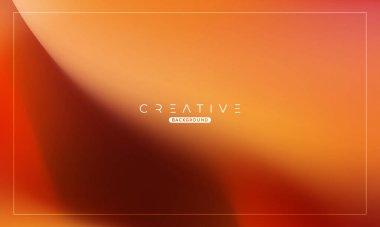 Soyut sıvı gradyan arkaplan. Sıvı renk karışımı. Turuncu ve Sarı Renk karışımı. Reklamlarınız için Modern Tasarım Şablonu, Banner, Poster, Kapak, Web, Broşür ve Broşür. Vektör Eps 10