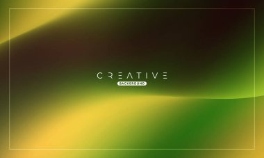 Soyut sıvı gradyan arkaplan. Sıvı renk karışımı. Yeşil ve Sarı Renk karışımı. Reklamlarınız için Modern Tasarım Şablonu, Banner, Poster, Kapak, Web, Broşür ve Broşür. Vektör Eps 10