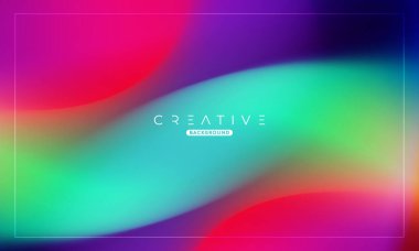 Soyut sıvı gradyan arkaplan. Sıvı renk karışımı. Renkli renk karışımı. Reklamlarınız için Modern Tasarım Şablonu, Banner, Poster, Kapak, Web, Broşür ve Broşür. Vektör Eps 10