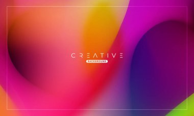 Soyut sıvı gradyan arkaplan. Sıvı renk karışımı. Renkli renk karışımı. Reklamlarınız için Modern Tasarım Şablonu, Banner, Poster, Kapak, Web, Broşür ve Broşür. Vektör Eps 10