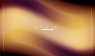 Soyut sıvı gradyan arkaplan. Sıvı renk karışımı. Sarı ve Siyah Renk karışımı. Reklamlarınız için Modern Tasarım Şablonu, Banner, Poster, Kapak, Web, Broşür ve Broşür. Vektör Eps 10