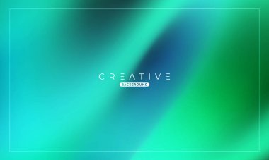 Soyut sıvı gradyan arkaplan. Sıvı renk karışımı. Mavi ve Yeşil Renk karışımı. Reklamlarınız için Modern Tasarım Şablonu, Banner, Poster, Kapak, Web, Broşür ve Broşür. Vektör Eps 10