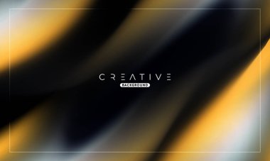 Soyut sıvı gradyan arkaplan. Sıvı renk karışımı. Beyaz ve sarı renk karışımı. Reklamlarınız için Modern Tasarım Şablonu, Banner, Poster, Kapak, Web, Broşür ve Broşür. Vektör Eps 10