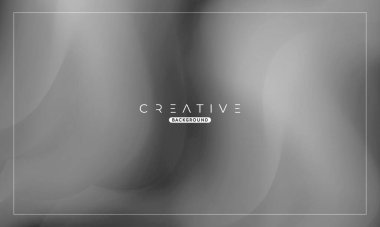 Soyut sıvı gradyan arkaplan. Sıvı renk karışımı. Beyaz ve gri renk karışımı. Reklamlarınız için Modern Tasarım Şablonu, Banner, Poster, Kapak, Web, Broşür ve Broşür. Vektör Eps 10