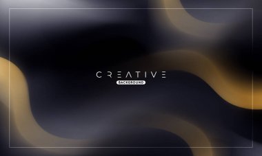 Soyut sıvı gradyan arkaplan. Sıvı renk karışımı. Gri ve Sarı Renk karışımı. Reklamlarınız için Modern Tasarım Şablonu, Banner, Poster, Kapak, Web, Broşür ve Broşür. Vektör Eps 10