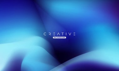 Soyut sıvı gradyan arkaplan. Sıvı renk karışımı. Mavi renk karışımı. Reklamlarınız için Modern Tasarım Şablonu, Banner, Poster, Kapak, Web, Broşür ve Broşür. Vektör Eps 10