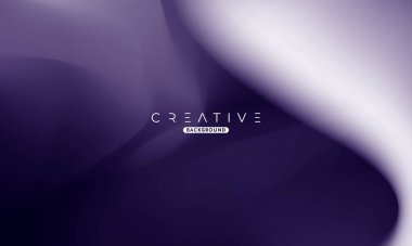 Soyut sıvı gradyan arkaplan. Sıvı renk karışımı. Beyaz ve Mor renk karışımı. Reklamlarınız için Modern Tasarım Şablonu, Banner, Poster, Kapak, Web, Broşür ve Broşür. Vektör Eps 10