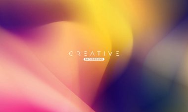 Soyut sıvı gradyan arkaplan. Sıvı renk karışımı. Sarı ve Pembe Renk karışımı. Reklamlarınız için Modern Tasarım Şablonu, Banner, Poster, Kapak, Web, Broşür ve Broşür. Vektör Eps 10