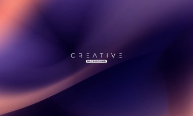 Soyut sıvı gradyan arkaplan. Sıvı renk karışımı. Mor ve Turuncu renk karışımı. Reklamlarınız için Modern Tasarım Şablonu, Banner, Poster, Kapak, Web, Broşür ve Broşür. Vektör Eps 10