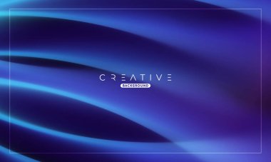 Soyut sıvı gradyan arkaplan. Sıvı renk karışımı. Mavi ve Siyah renk karışımı. Reklamlarınız için Modern Tasarım Şablonu, Banner, Poster, Kapak, Web, Broşür ve Broşür. Vektör Eps 10