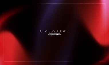 Soyut sıvı gradyan arkaplan. Sıvı renk karışımı. Kırmızı ve siyah renk karışımı. Reklamlarınız için Modern Tasarım Şablonu, Banner, Poster, Kapak, Web, Broşür ve Broşür. Vektör Eps 10