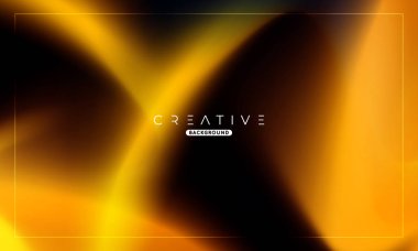 Soyut sıvı gradyan arkaplan. Sıvı renk karışımı. Sarı ve Siyah Renk karışımı. Reklamlarınız için Modern Tasarım Şablonu, Banner, Poster, Kapak, Web, Broşür ve Broşür. Vektör Eps 10