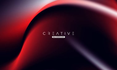 Soyut sıvı gradyan arkaplan. Sıvı renk karışımı. Kırmızı ve siyah renk karışımı. Reklamlarınız için Modern Tasarım Şablonu, Banner, Poster, Kapak, Web, Broşür ve Broşür. Vektör Eps 10