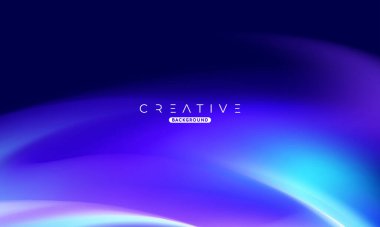 Soyut sıvı gradyan arkaplan. Sıvı renk karışımı. Mavi renk karışımı. Reklamlarınız için Modern Tasarım Şablonu, Banner, Poster, Kapak, Web, Broşür ve Broşür. Vektör Eps 10