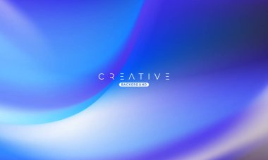 Soyut sıvı gradyan arkaplan. Sıvı renk karışımı. Mavi renk karışımı. Reklamlarınız için Modern Tasarım Şablonu, Banner, Poster, Kapak, Web, Broşür ve Broşür. Vektör Eps 10