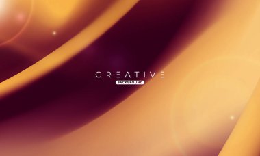 Soyut sıvı gradyan arkaplan. Sıvı renk karışımı. Turuncu renk karışımı. Reklamlarınız için Modern Tasarım Şablonu, Banner, Poster, Kapak, Web, Broşür ve Broşür. Vektör Eps 10